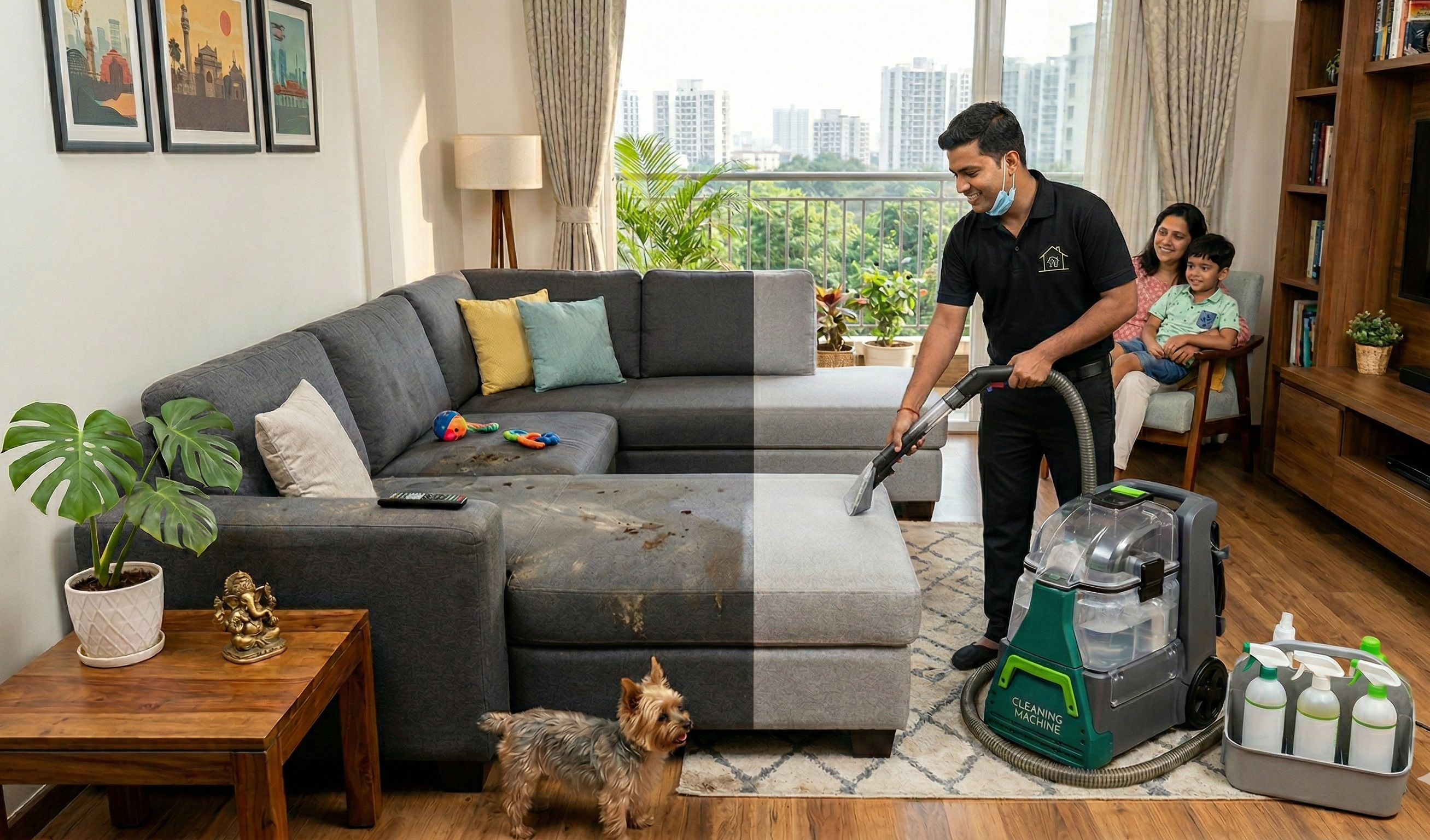 Sofa Cleaning Services in Thane