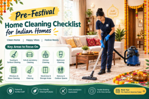 Pre-Festival Indian Home Cleaning Checklist